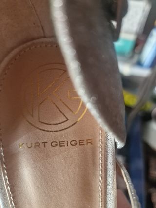 Zapatos de fiesta plateados