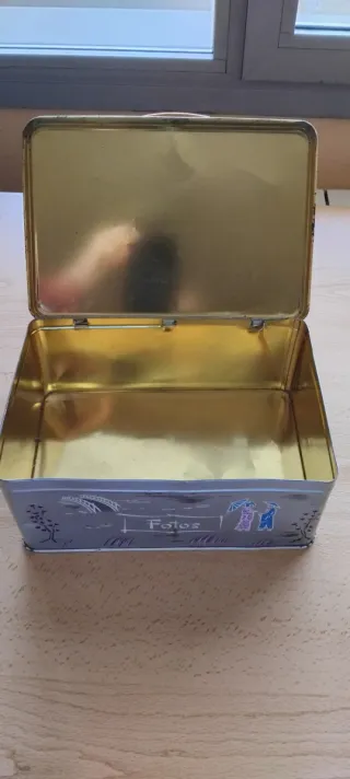 Caja Metálica Decorada Cola Cao