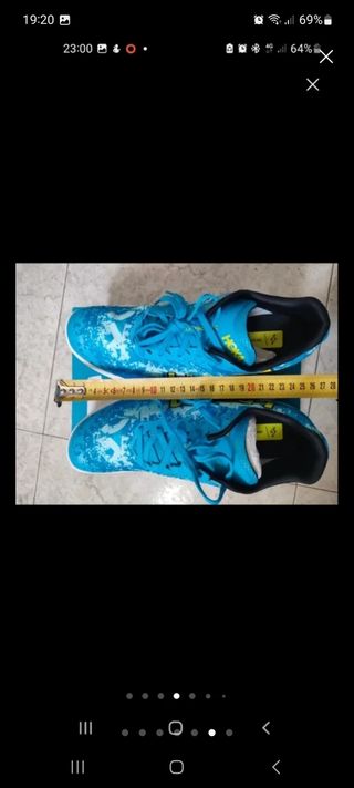 Zapatillas Hoka Trail Running Azul Multicolor