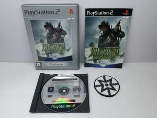 Medal of Honor Rising Sun y Frontline PS2 PAL ESP