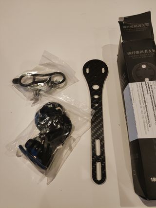 Soporte GPS Carbono Manillar Integrado