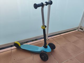 Patinete infantil 3 ruedas azul