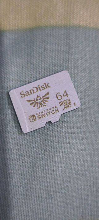 Memoria Sandisk 64GB microSDXC Zelda - oficial 