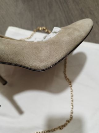 Zapatos Massimo Dutti Beige