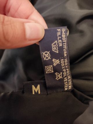 Giubbotto uomo imbottito nero