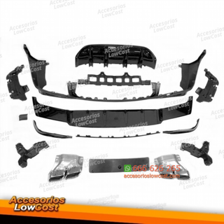 Difusor Trasero Mercedes X253 GLC 2020+ look AMG