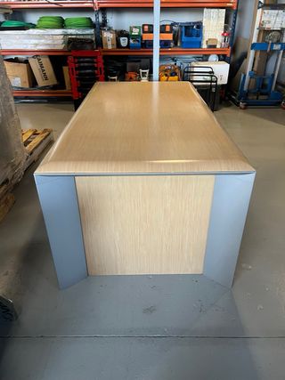 Mesa de oficina de madera maciza