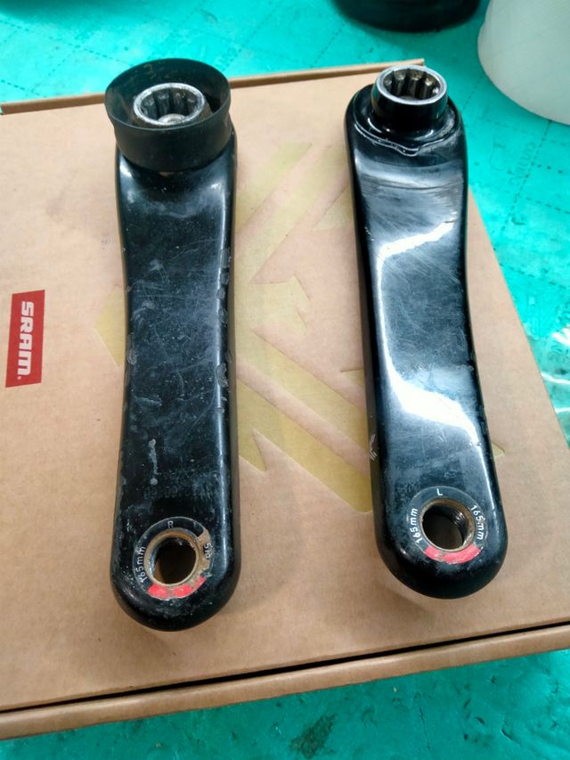 Bielas SRAM XX1 para E-bike Bosch 
165mm