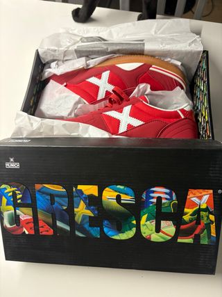 Zapatillas Munich Rojas Nuevas