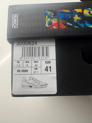 Zapatillas Munich Rojas Nuevas
