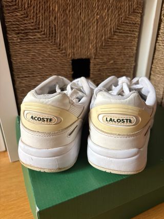 Zapatillas Deportivas Lacoste Blancas Mujer