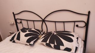 Cabecero de forja negro