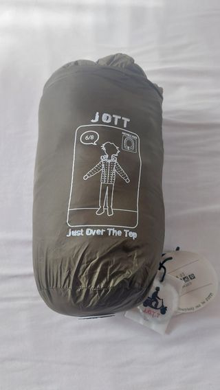 Chaqueta plumas niño verde Jott