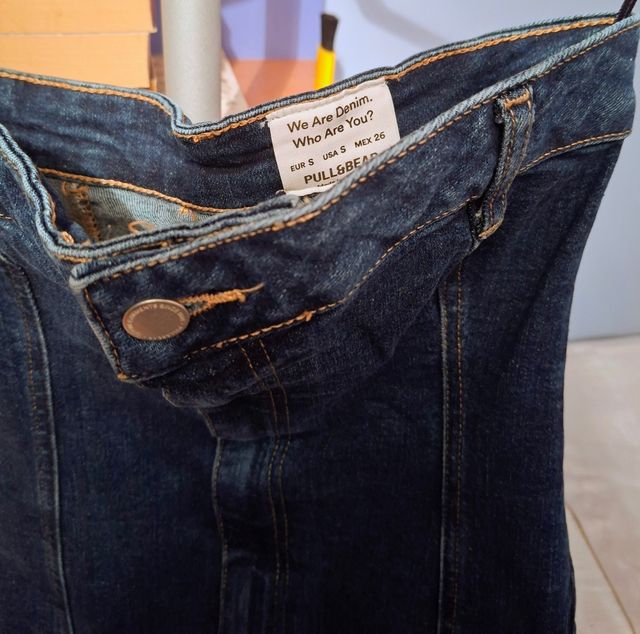 Abito lungo a tubolare in denim