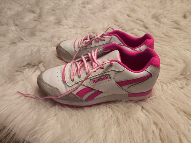 Zapatillas Reebok blancas y rosa talla 36