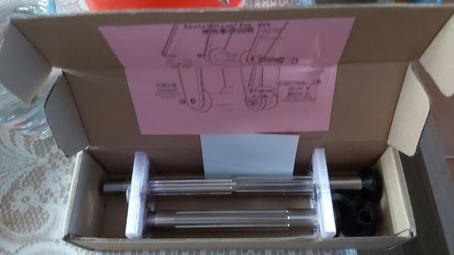 Ejes Pasantes Specialized aethos Titanio 