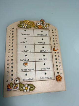 Calendario perpetuo Thun