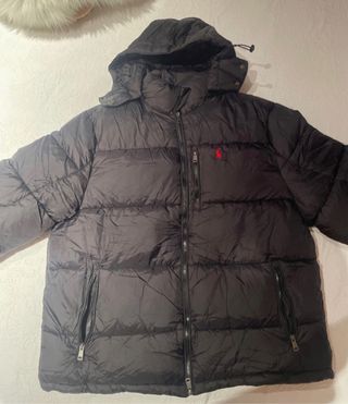 Cazadora Ralph Lauren Negra con Capucha