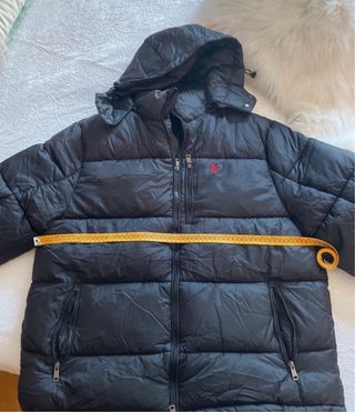 Cazadora Ralph Lauren Negra con Capucha