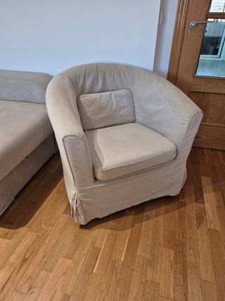 Sillón Tullsta Ikea Beige