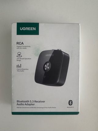 Receptor Audio Bluetooth UGREEN RCA Negro