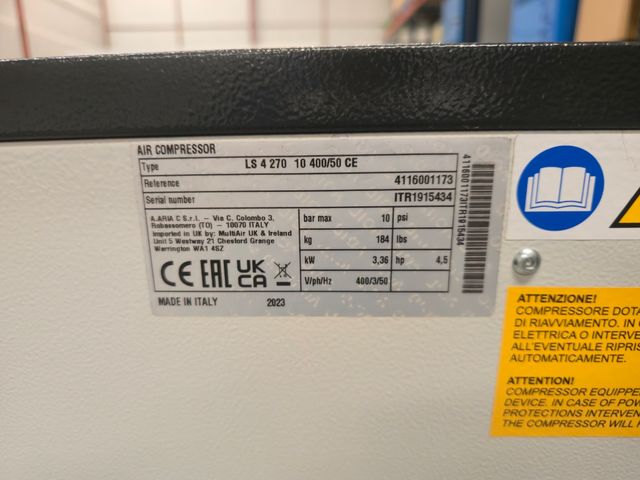 Compresor FIAC Light Silver 4 Tornillo