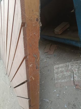 Tarima de madera rectangular 