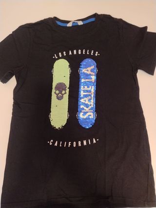 Maglietta maniche corte ragazzo con stampa