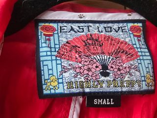 Chubasquero EAST LOVE Rojo Talla S