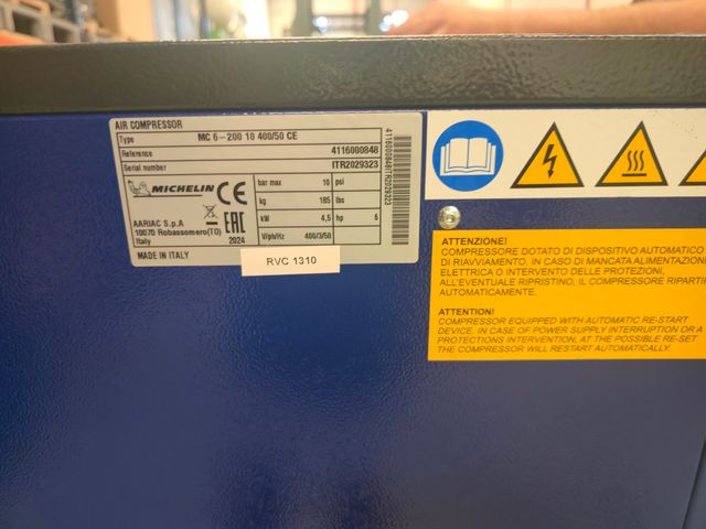 Compresor Michelin MC 6/200L