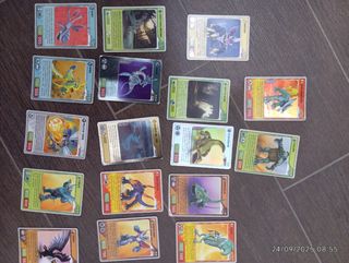 Carte Invizimals Panini - 17 pezzi