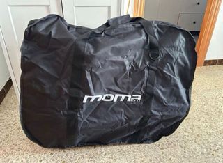 Bicicleta Moma Plegable Gris