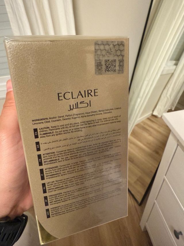 Perfume Eclaire Lattafa Dorado 100ml