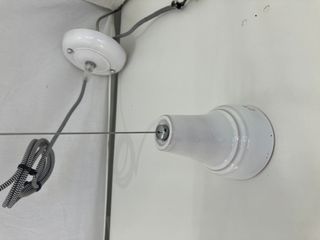 Lampada parete "tesata" in ceramica/vetro