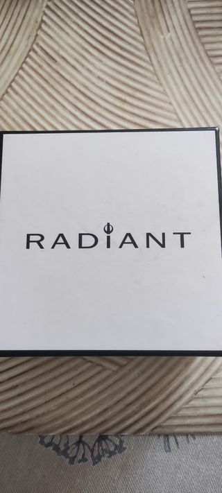 Reloj Radiant Negro y Plateado