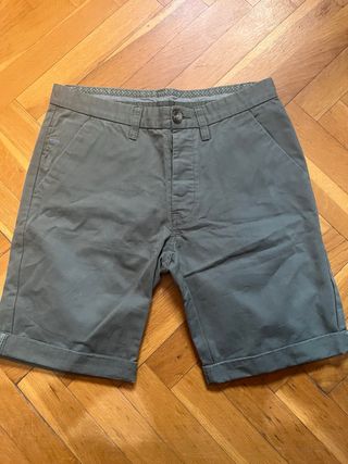 Vaquero corto verde oscuro Talla S