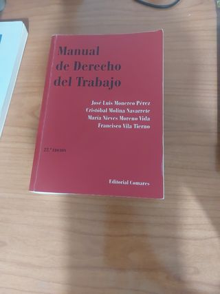 Manual de derecho del trabajo