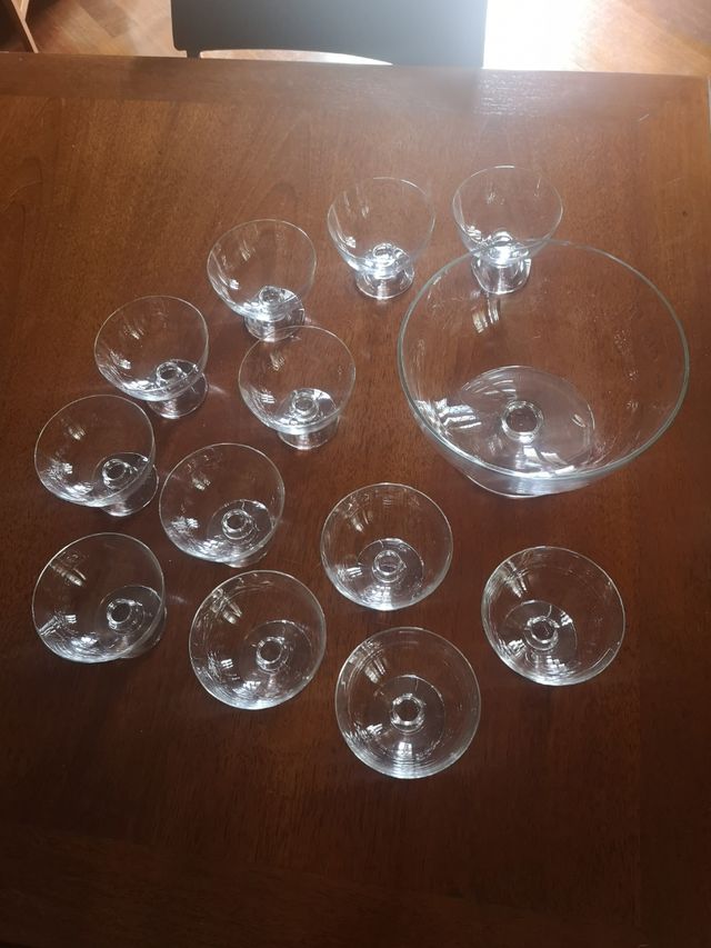 Set Macedonia Vetro 12 Pezzi