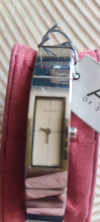 Reloj Alfex Plata y Blanco