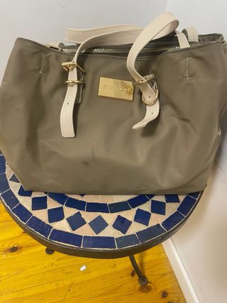 Bolso shopper M Bimba y Lola beige