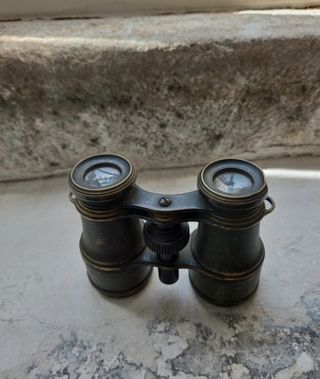 Binoculares Antiguos de Bronce