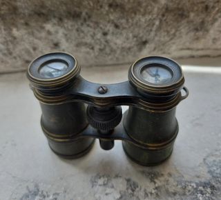 Binoculares Antiguos de Bronce