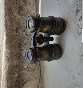 Binoculares Antiguos de Bronce