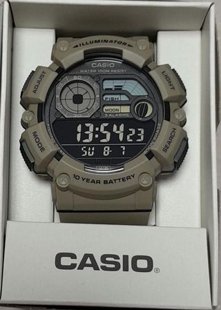 Reloj Casio Beige Nuevo
