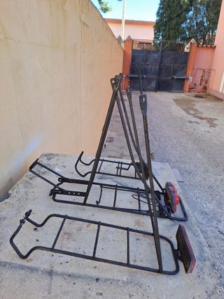 Portapacchi Bici Posteriore con Faretto