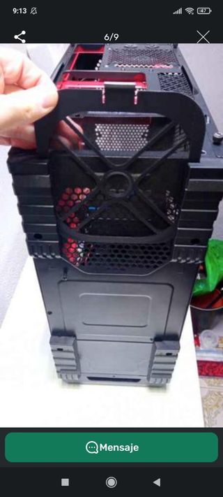 Caja PC Gaming Nox Negra