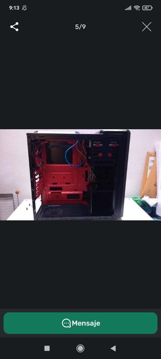 Caja PC Gaming Nox Negra