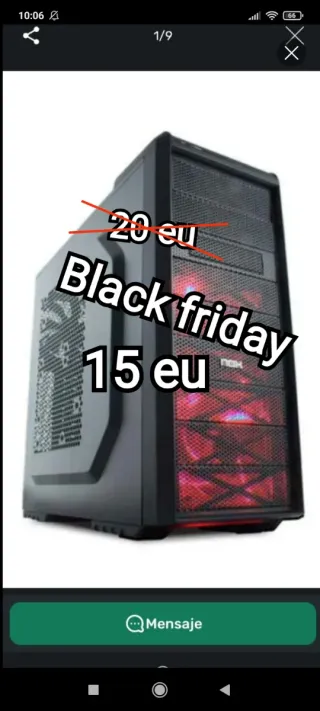 Caja PC Gaming Nox Con Grabadora DVD