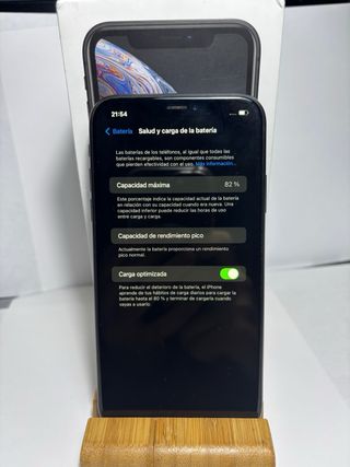 iPhone XR Negro 64GB | Caja Original + Cargador 