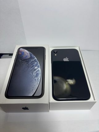 iPhone XR Negro 64GB | Caja Original + Cargador 